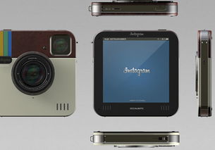 电子产品创意设计 Instagram实体相机